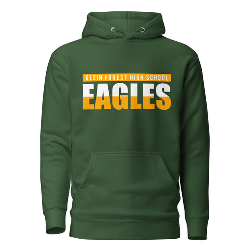 Klein Forest High School Premium Unisex Forest Green Hoodie 25