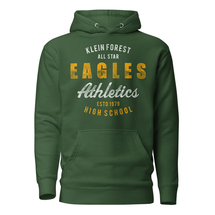 Klein Forest High School Premium Unisex Forest Green Hoodie 34