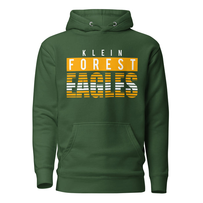 Klein Forest High School Premium Unisex Forest Green Hoodie 35