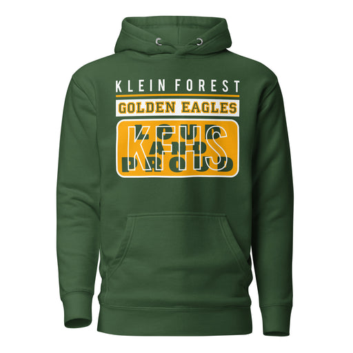 Klein Forest High School Premium Unisex Forest Green Hoodie 86