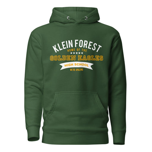 Klein Forest High School Premium Unisex Forest Green Hoodie 96