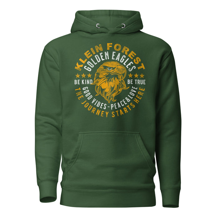 Klein Forest High School Premium Unisex Forest Green Hoodie 16