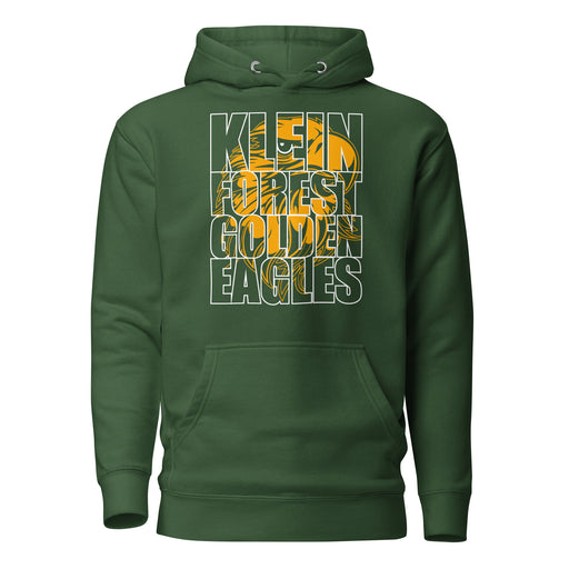 Klein Forest High School Premium Unisex Forest Green Hoodie 20