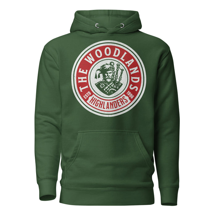 The Woodlands High School Forest Green Premium Unisex Hoodie 219