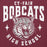 Close-up view of Cy-Fair High School Bobcats Maroon Premium Unisex Hoodie 213