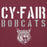 Close-up view of Cy-Fair High School Bobcats Maroon Premium Unisex Hoodie 017
