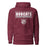 Cy-Fair High School Bobcats Maroon Premium Unisex Hoodie 049