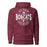 Cy-Fair High School Bobcats Maroon Premium Unisex Hoodie 218