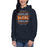 Woman wearing a Bridgeland Bears Premium Navy Hoodie - Design 13