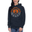 Woman wearing a Bridgeland Bears Premium Navy Hoodie - Design 19