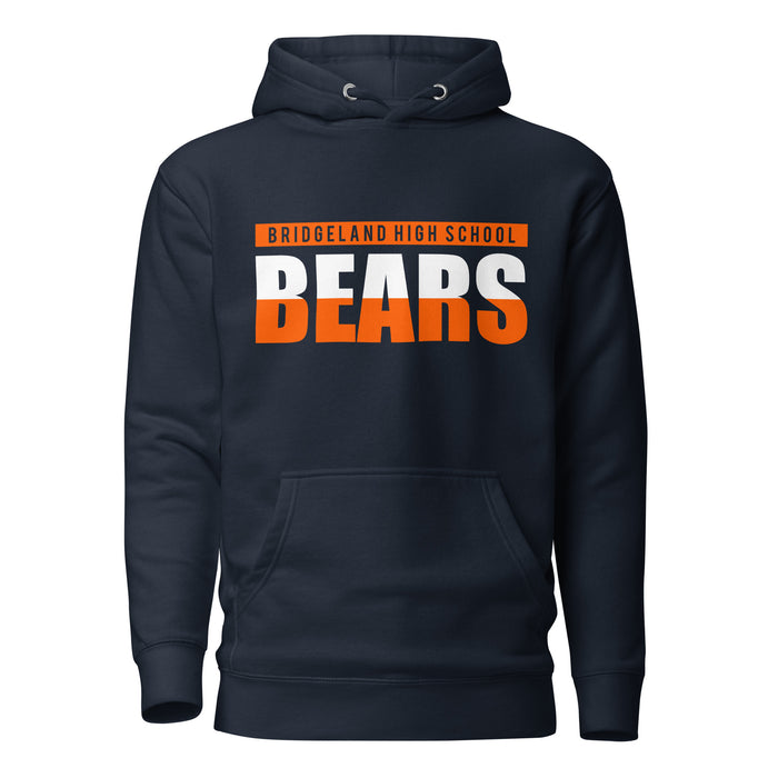 Bridgeland Bears Premium Navy Hoodie - Design 25