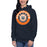 Woman wearing a Bridgeland Bears Premium Navy Hoodie - Design 30