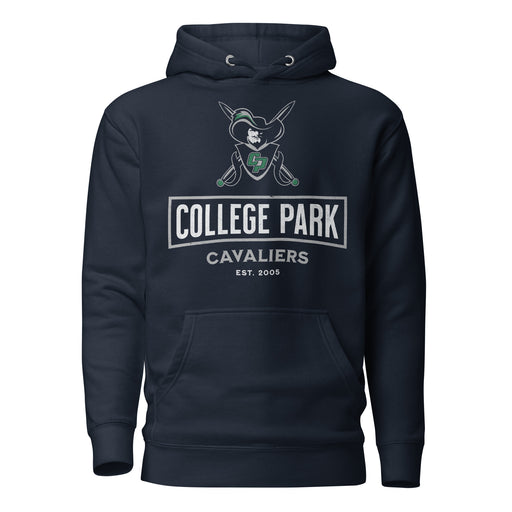 College Park High School Cavaliers Premium Navy Hoodie 204