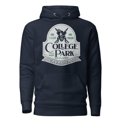 College Park High School Cavaliers Premium Navy Hoodie 208