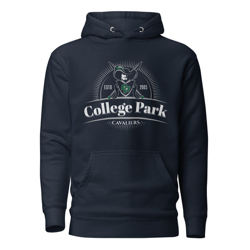 College Park High School Cavaliers Premium Navy Hoodie 219