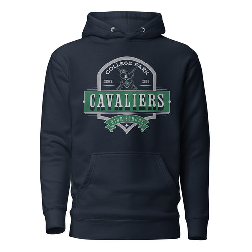 College Park High School Cavaliers Premium Navy Hoodie 223