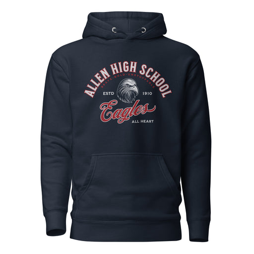 Allen High School Eagles Premium Navy Blue Hoodie 218