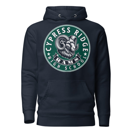 Cypress Ridge High School Rams Navy Premium Unisex Hoodie 215