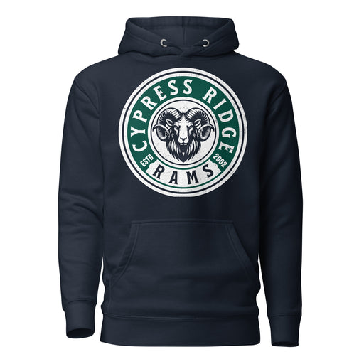 Cypress Ridge High School Rams Navy Premium Unisex Hoodie 220