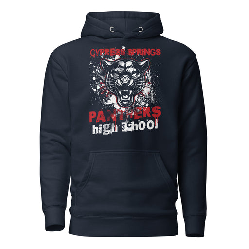 Cypress Springs High School Panthers Navy Premium Unisex T-shirt 205