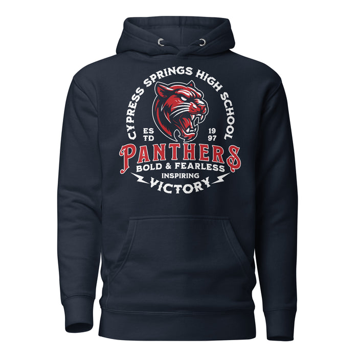 Cypress Springs High School Panthers Navy Premium Unisex T-shirt 206