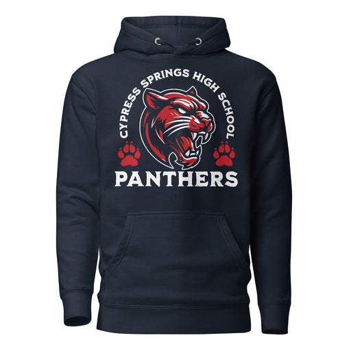 Cypress Springs High School Panthers Navy Premium Unisex T-shirt 208