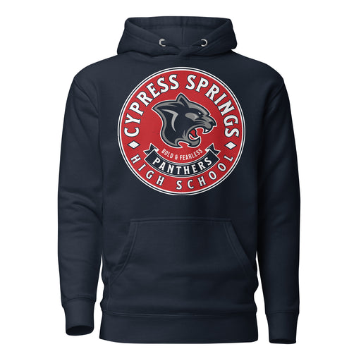 Cypress Springs High School Panthers Navy Premium Unisex T-shirt 215