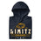 Neatly folded Nimitz High School Cougars Navy Blue Premium Unisex Hoodie 217