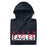 Neatly folded Allen High School Eagles Premium Navy Blue Hoodie 031