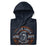 Neatly folded view of Seven Lakes High School Spartans Navy Premium Unisex Hoodie 201