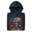 Neatly folded view of Seven Lakes High School Spartans Navy Premium Unisex Hoodie 207