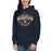 Woman wearing Seven Lakes High School Spartans Navy Premium Unisex Hoodie 211