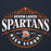 Close-up view of Seven Lakes High School Spartans Navy Premium Unisex Hoodie 211