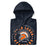 Neatly folded view of Seven Lakes High School Spartans Navy Premium Unisex Hoodie 214