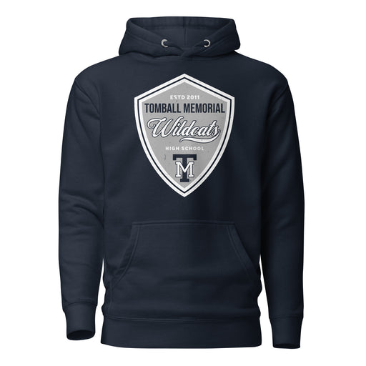 Tomball Memorial High School Wildcats Navy Premium Unisex Hoodie 225