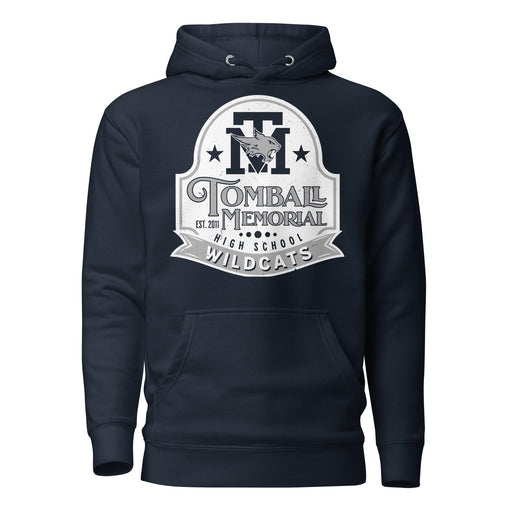 Tomball Memorial High School Wildcats Navy Premium Unisex Hoodie 219