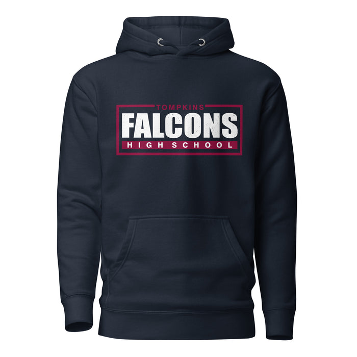 Tompkins High School Falcons Navy Premium Unisex Hoodie 049