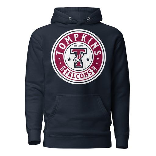 Tompkins High School Falcons Navy Premium Unisex Hoodie 220