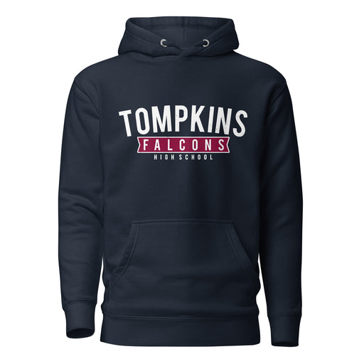 Tompkins High School Falcons Navy Premium Unisex Hoodie 021