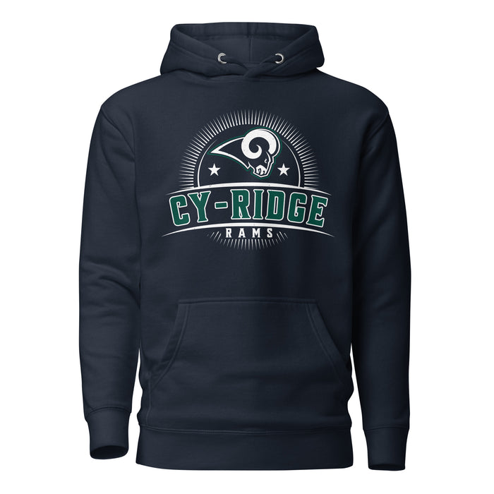 Cypress Ridge High School Rams Navy Premium Unisex Hoodie 221