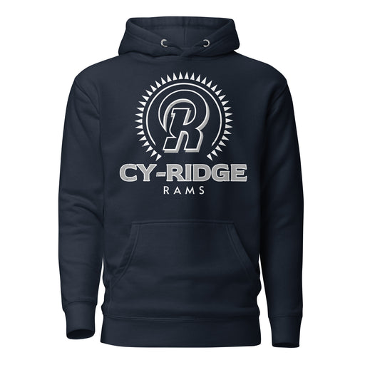 Cypress Ridge High School Rams Navy Premium Unisex Hoodie 226