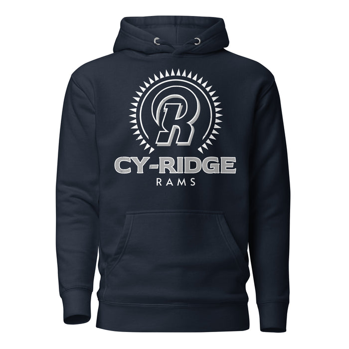 Cypress Ridge High School Rams Navy Premium Unisex Hoodie 226