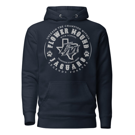 Flower Mound High School Jaguars Navy Blue Premium Hoodie 214