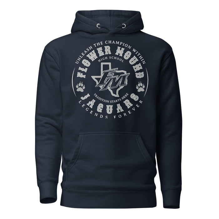 Flower Mound High School Jaguars Navy Blue Premium Hoodie 214