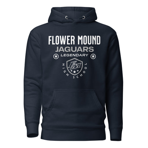Flower Mound High School Jaguars Navy Blue Premium Hoodie 003