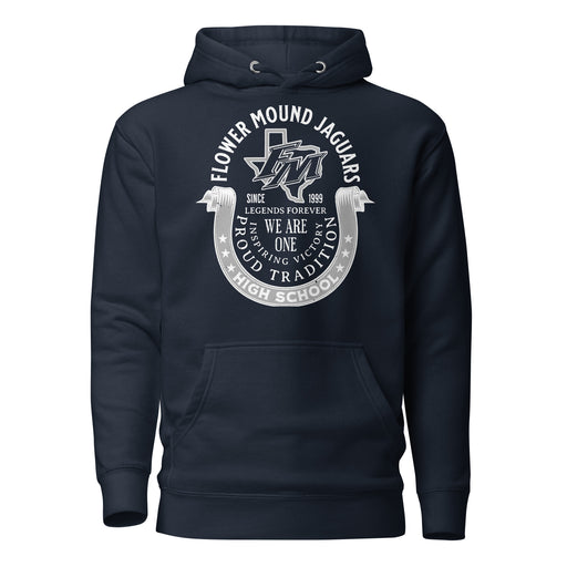 29Flower Mound High School Jaguars Navy Blue Premium Hoodie 229