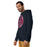 Man wearing Tompkins High School Falcons Navy Premium Unisex Hoodie 215