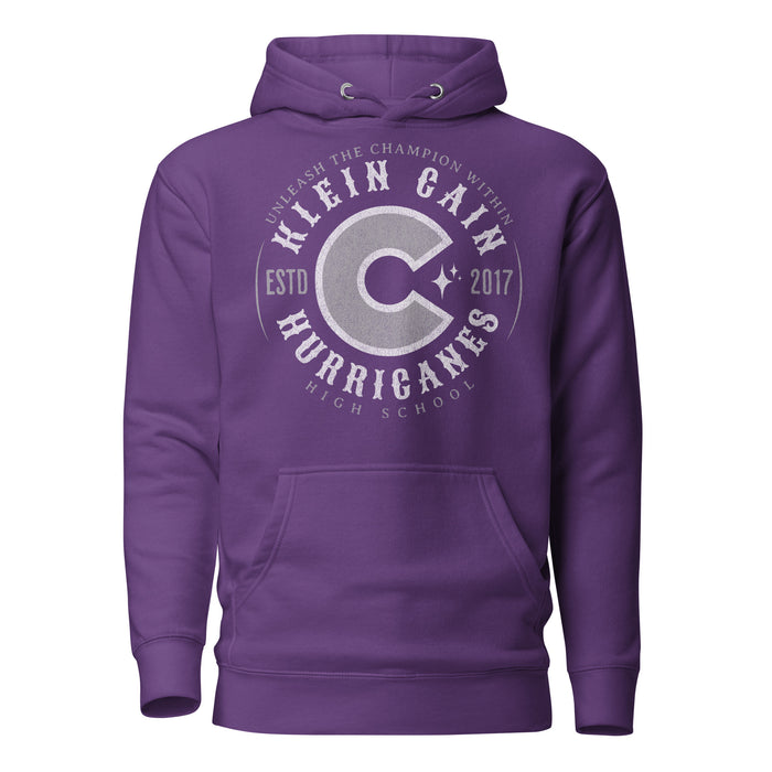 Klein Cain High School Hurricanes Premium Purple Hoodie 211