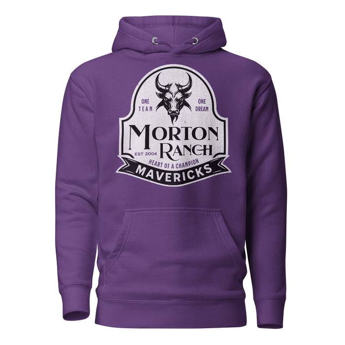 Morton Ranch High School Mavericks Premium Purple Hoodie 210