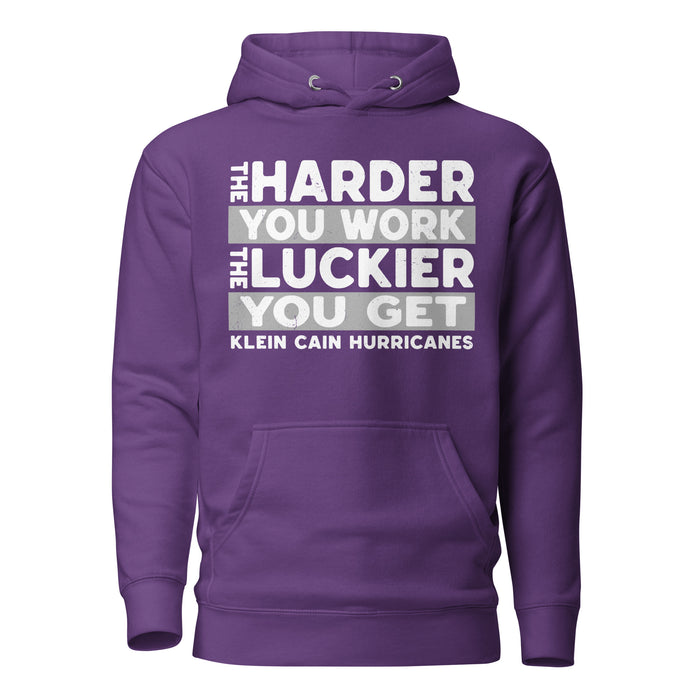 Klein Cain High School Hurricanes Purple Premium Unisex Hoodie 238